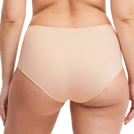 Culotte taille haute dentelle beige NorahCulotte taille haute dentelle beige Norah