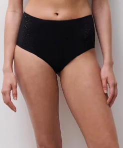 Culotte taille haute dentelle noir Norah