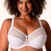 Soutien-gorge emboitant blanc intrigue