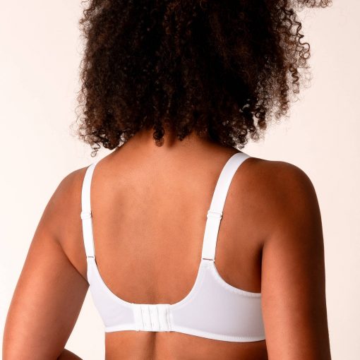 Soutien-gorge emboitant blanc intrigue