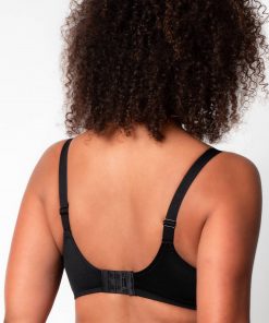 Soutien-gorge emboitant noir intrigue bonnet EFG