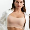 Soutien-gorge brassière invisible beige
