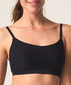 Soutien-gorge brassière invisible noir