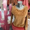 sweat-shirt camel Suzanna