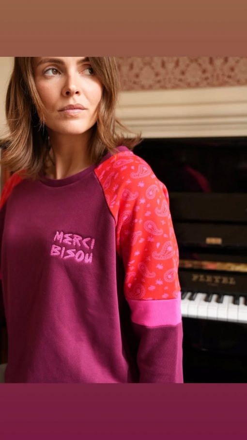 sweat merci bisous