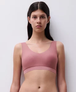 Soutien-gorge brassière invisible rose des bois