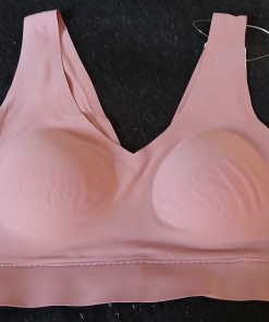 Soutien-gorge brassière invisible rose des bois