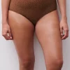 culotte-taille-haute-brun-sauvage-soft-stretch-chantelle