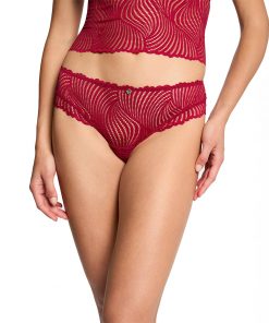 Shorty tanga bordeaux Glory