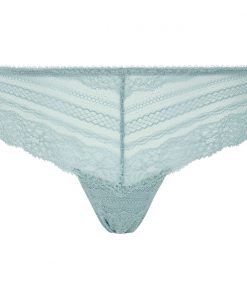 Shorty dentelle vert Agapanthe