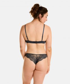 Soutien-gorge sans armature ampliforme gris désordre