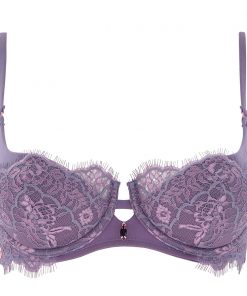 Soutien-gorge corbeille coque violet aromatique