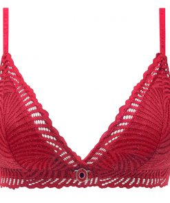 Soutien-gorge sans armature bordeaux Glory