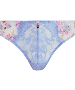 Tanga bleu dentelle Swing