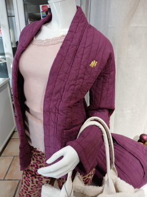 Veste vintage prune Vaya