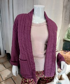 Veste vintage prune Vaya