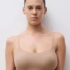 Soutien-gorge brassière invisible café latte