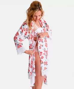 Kimono motif floral Frimousse