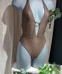 Maillot de bain 1 pièce décolleté Calicari