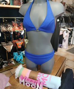 Maillot de bain 2 pièces bleu Lifo Santaya