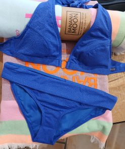 Maillot de bain 2 pièces bleu Lifo Santaya