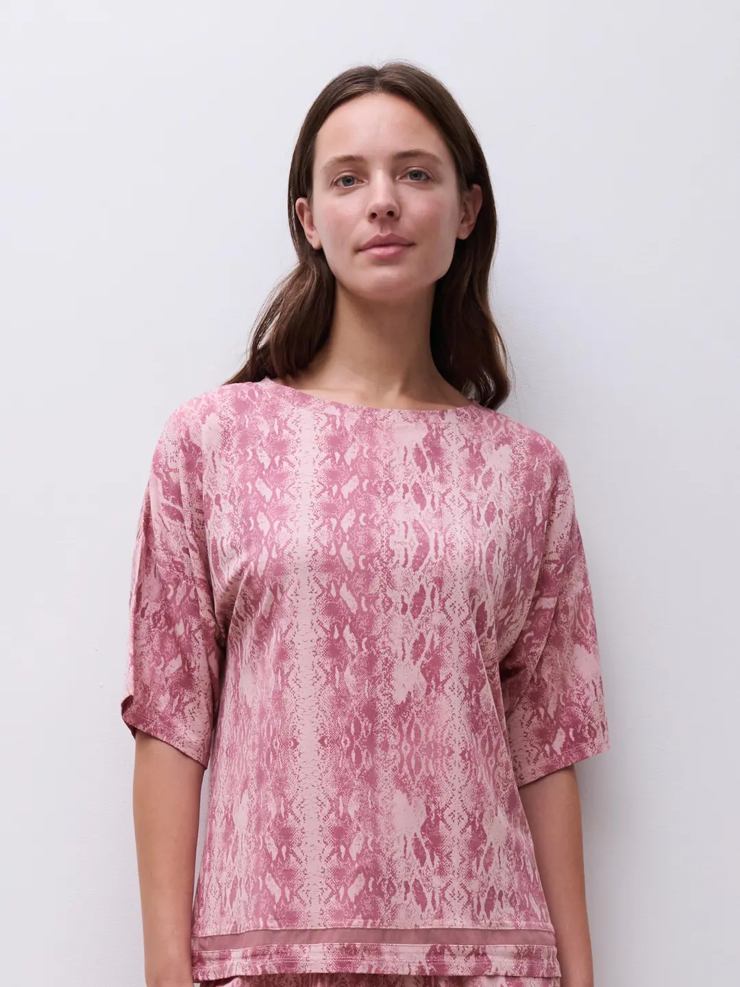 Tee-shirt pyjama rose Joe