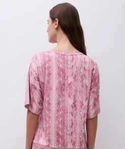 Tee-shirt pyjama rose Joe