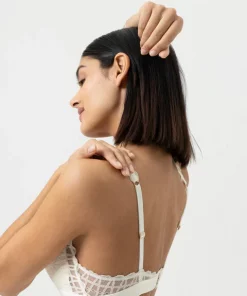 Soutien-gorge triangle dentelle poésie tentation