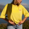 Tee-shirt jaune éponge Tosca