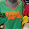 Tee-shirt vert et orange sweat Dreams Tara