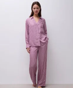 Pantalon pyjama cherry stripes
