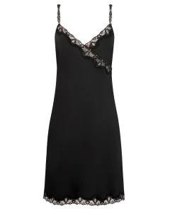 Nuisette noire broderie Italienne