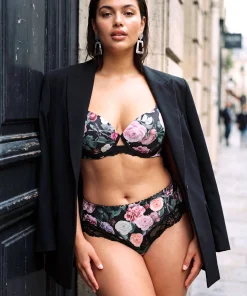 Shorty motif floral