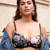 Soutien-gorge coque motif floral