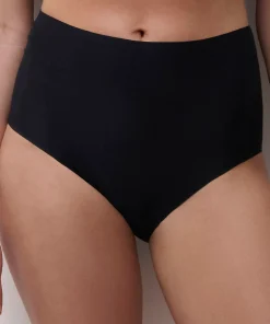Culotte taille haute noir