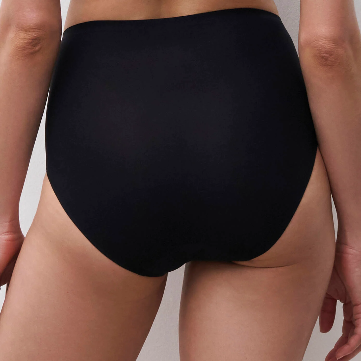 Culotte taille haute noir