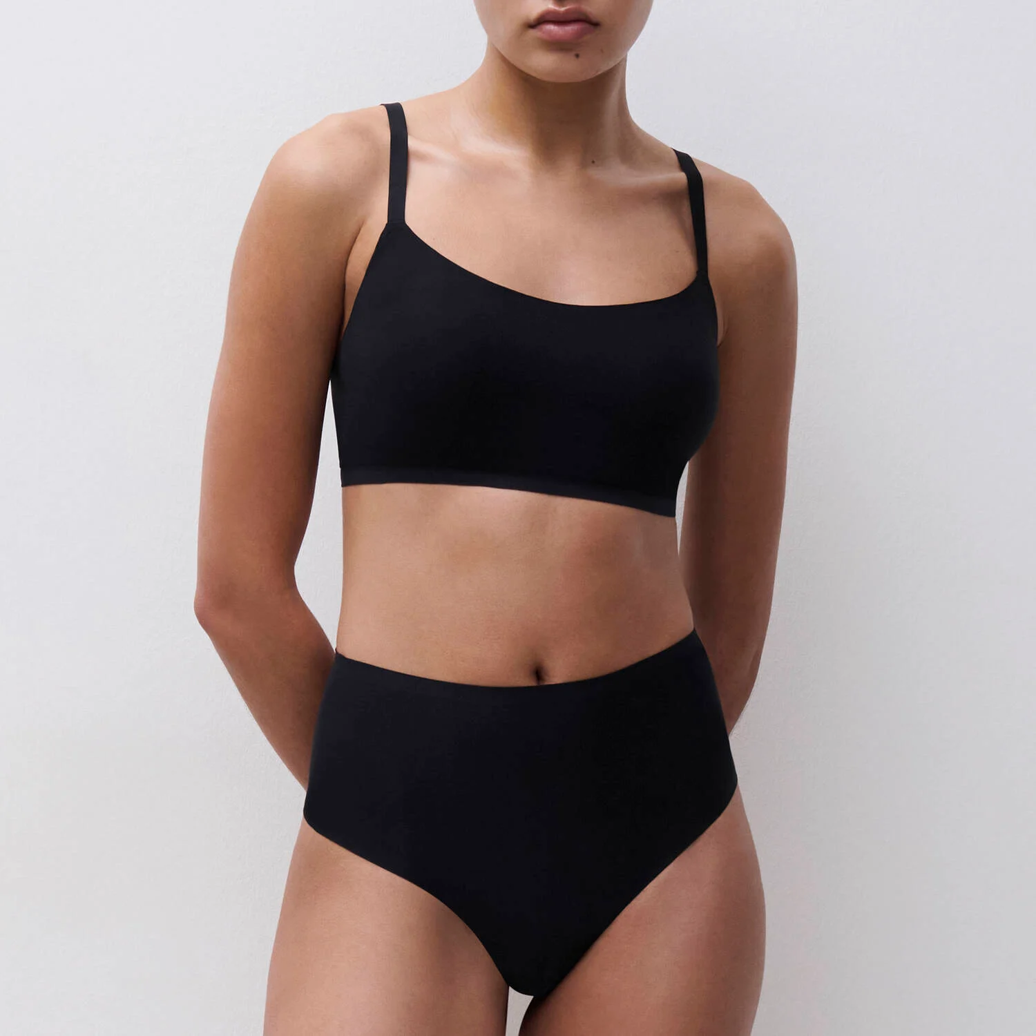 Culotte taille haute noirCulotte taille haute noir