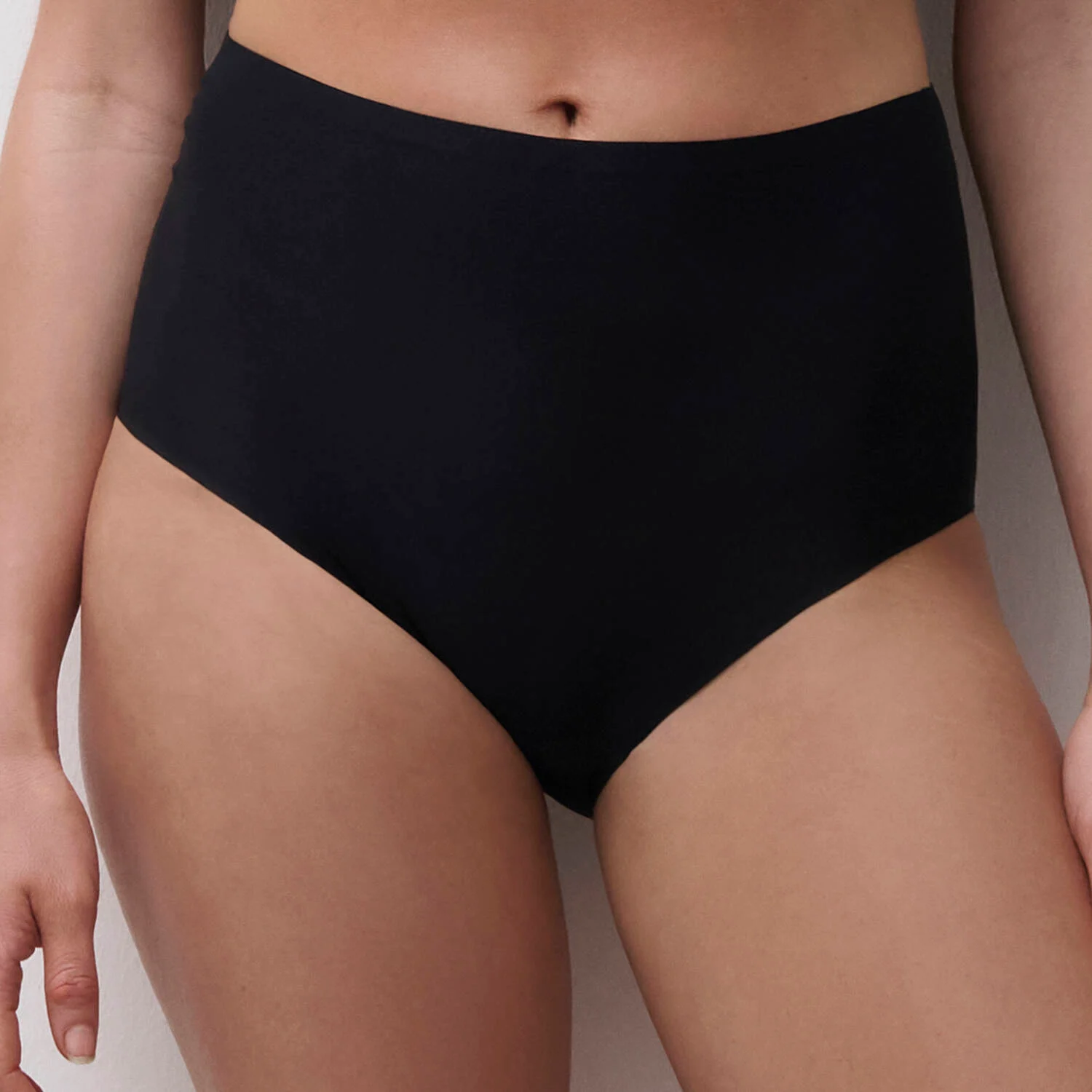 Culotte taille haute noir