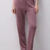 Pantalon maille blush