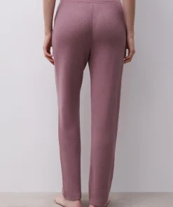 Pantalon maille blush