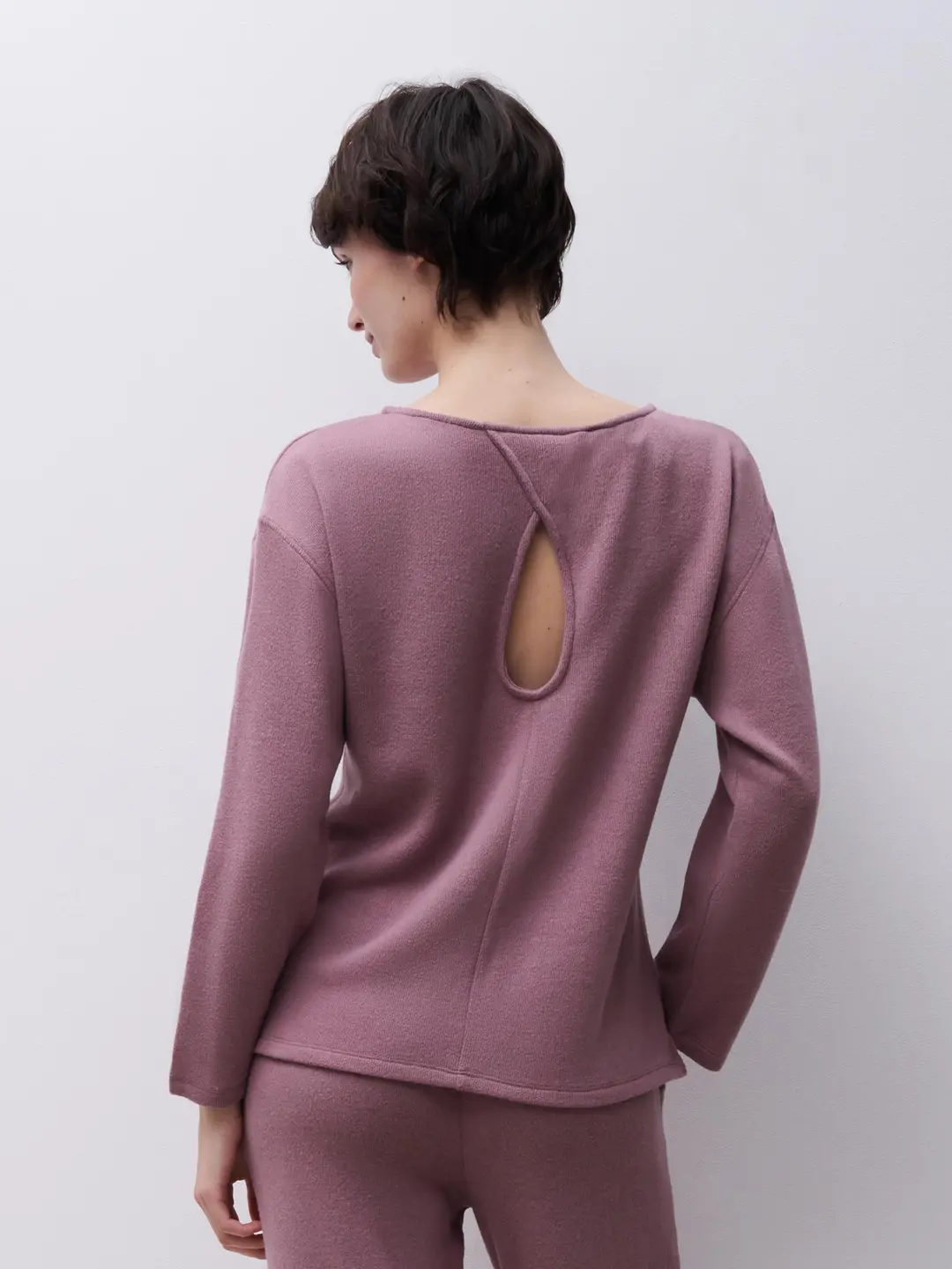 Pull maille blush