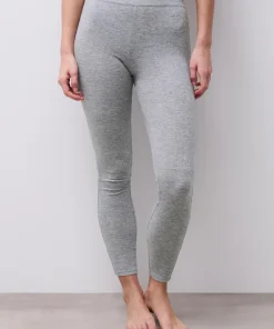 Legging gris laine et coton