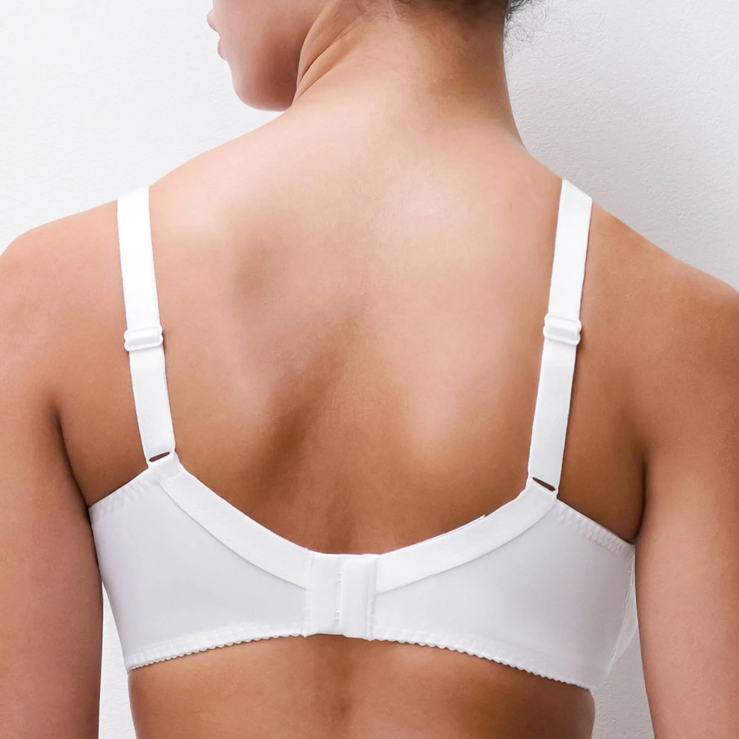 Soutien-gorge sans armatures dentelle blanc