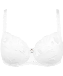 Soutien-gorge sans armatures dentelle blanc