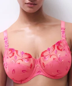 Soutien-gorge dentelle emboitant rose
