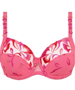 Soutien-gorge dentelle emboitant rose