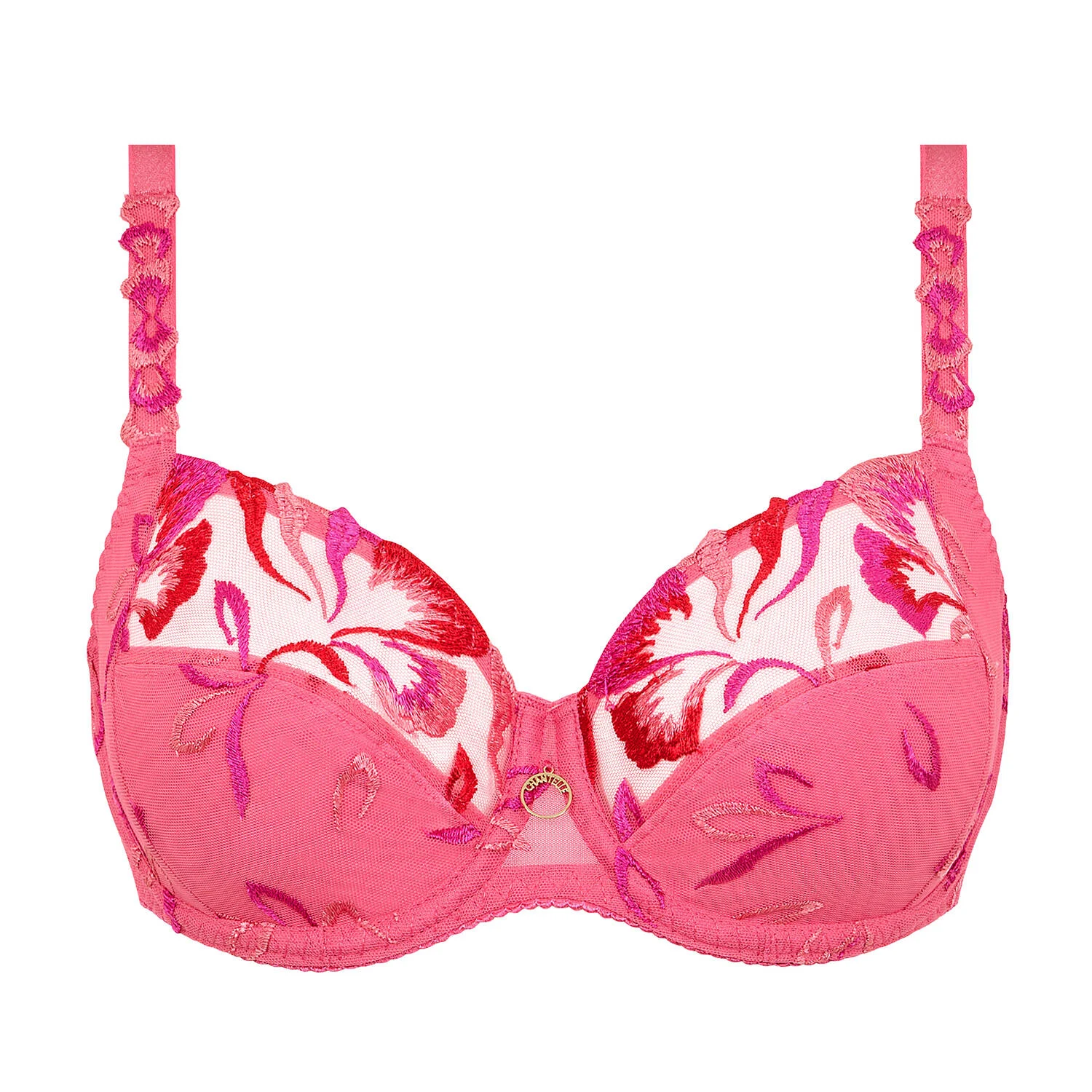 Soutien-gorge dentelle emboitant rose
