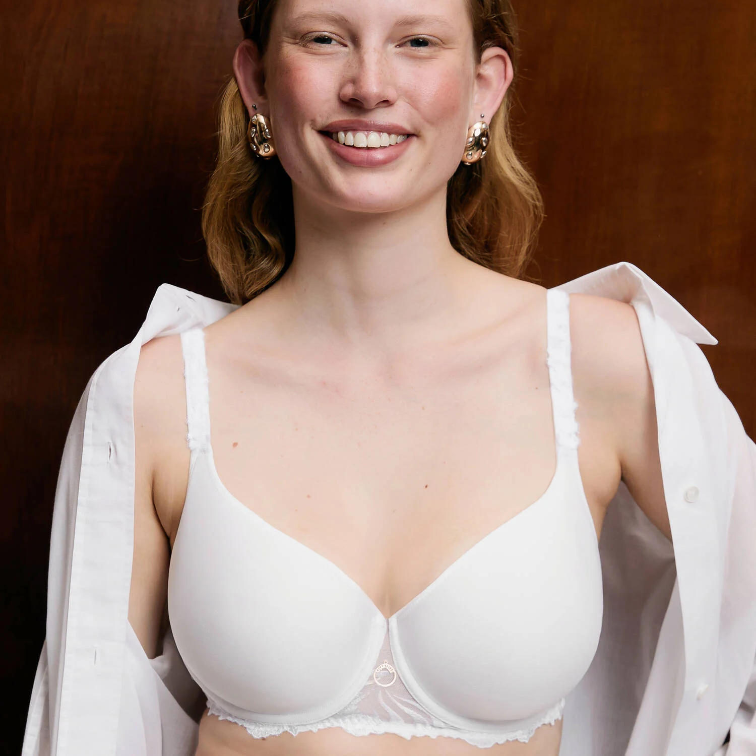 Soutien-gorge spacer moulé blanc